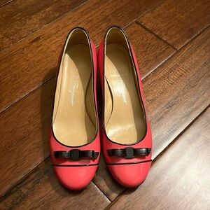 Salvatore Ferragamo pink heels